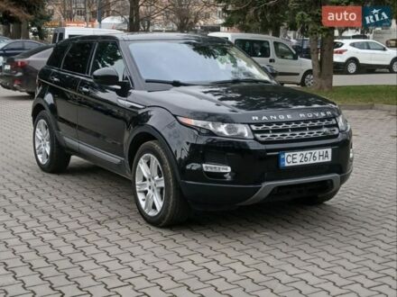Чорний Ленд Ровер Рендж Ровер Евок, об'ємом двигуна 2 л та пробігом 151 тис. км за 15700 $, фото 1 на Automoto.ua