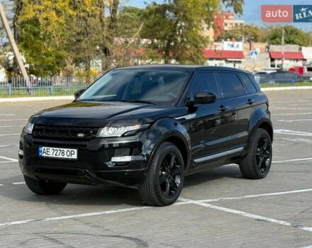 Черный Ленд Ровер Рендж Ровер Эвок, объемом двигателя 2 л и пробегом 111 тыс. км за 12000 $, фото 1 на Automoto.ua
