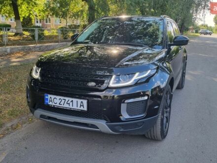 Черный Ленд Ровер Рендж Ровер Эвок, объемом двигателя 2 л и пробегом 175 тыс. км за 22000 $, фото 1 на Automoto.ua