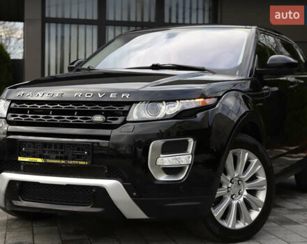 Черный Ленд Ровер Рендж Ровер Эвок, объемом двигателя 2 л и пробегом 66 тыс. км за 16899 $, фото 1 на Automoto.ua