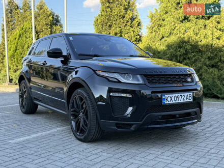 Ленд Ровер Рендж Ровер Эвок 2017 в Днепре (Днепропетровске) на Automoto.ua Черный Ленд Ровер Рендж Ровер Эвок, объемом двигателя 2 л и пробегом 150 тыс. км за 21900 $, фото 1 на Automoto.ua