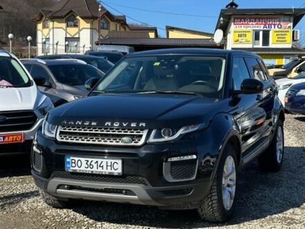 Черный Ленд Ровер Рендж Ровер Эвок, объемом двигателя 2 л и пробегом 110 тыс. км за 21800 $, фото 1 на Automoto.ua