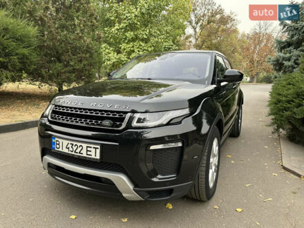 Ленд Ровер Рендж Ровер Эвок 2017 в Полтаве на Automoto.ua Черный Ленд Ровер Рендж Ровер Эвок, объемом двигателя 2 л и пробегом 163 тыс. км за 25700 $, фото 1 на Automoto.ua