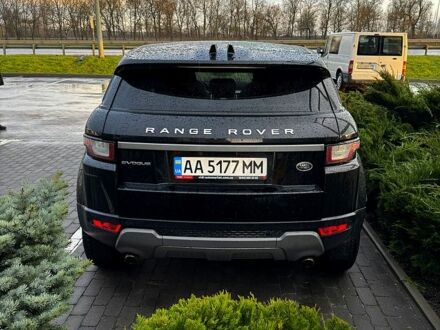 Чорний Ленд Ровер Рендж Ровер Евок, об'ємом двигуна 2 л та пробігом 70 тис. км за 22000 $, фото 1 на Automoto.ua