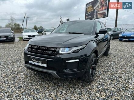 Чорний Ленд Ровер Рендж Ровер Евок, об'ємом двигуна 2 л та пробігом 172 тис. км за 18600 $, фото 1 на Automoto.ua