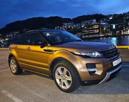 Коричневый Ленд Ровер Рендж Ровер Эвок, объемом двигателя 2.18 л и пробегом 106 тыс. км за 25000 $, фото 1 на Automoto.ua