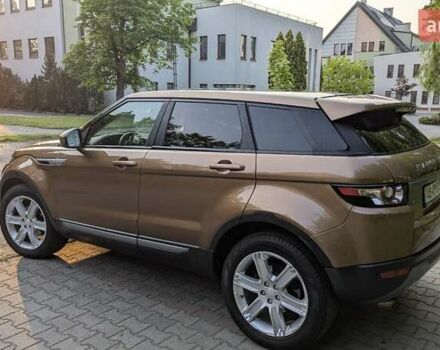 Коричневый Ленд Ровер Рендж Ровер Эвок, объемом двигателя 2 л и пробегом 129 тыс. км за 17300 $, фото 6 на Automoto.ua