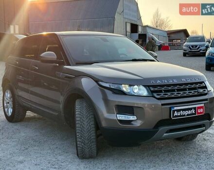 Коричневый Ленд Ровер Рендж Ровер Эвок, объемом двигателя 2.2 л и пробегом 88 тыс. км за 17590 $, фото 2 на Automoto.ua