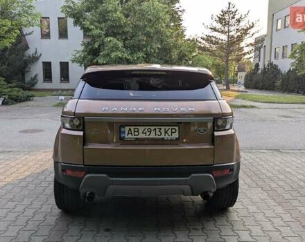 Коричневый Ленд Ровер Рендж Ровер Эвок, объемом двигателя 2 л и пробегом 129 тыс. км за 17300 $, фото 5 на Automoto.ua