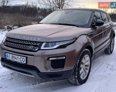 Коричневый Ленд Ровер Рендж Ровер Эвок, объемом двигателя 2.18 л и пробегом 197 тыс. км за 23500 $, фото 1 на Automoto.ua