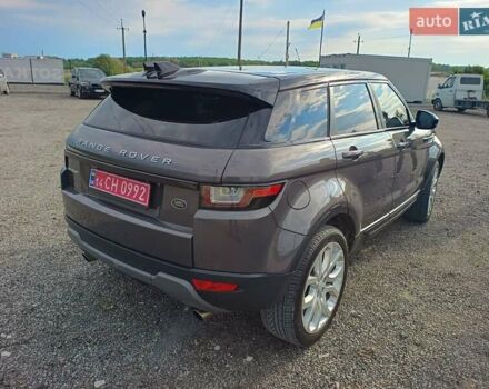 Коричневый Ленд Ровер Рендж Ровер Эвок, объемом двигателя 2 л и пробегом 150 тыс. км за 21999 $, фото 11 на Automoto.ua