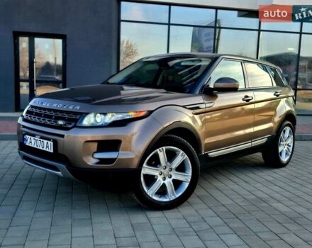 Коричневый Ленд Ровер Рендж Ровер Эвок, объемом двигателя 2 л и пробегом 158 тыс. км за 17950 $, фото 1 на Automoto.ua