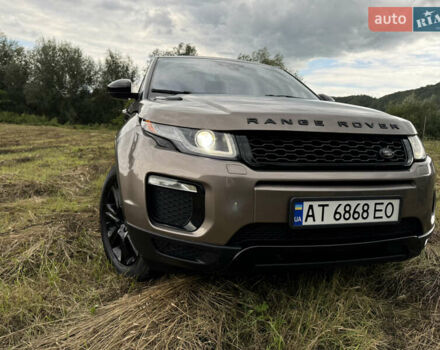 Коричневый Ленд Ровер Рендж Ровер Эвок, объемом двигателя 2 л и пробегом 118 тыс. км за 18000 $, фото 6 на Automoto.ua