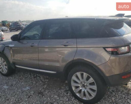 Ленд Ровер Рендж Ровер Эвок 2016 в Львове на Automoto.ua Коричневый Ленд Ровер Рендж Ровер Эвок, объемом двигателя 2 л и пробегом 112 тыс. км за 15000 $, фото 2 на Automoto.ua