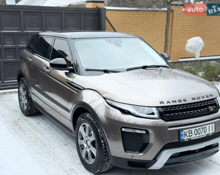 Коричневий Ленд Ровер Рендж Ровер Евок, об'ємом двигуна 2.2 л та пробігом 115 тис. км за 21900 $, фото 18 на Automoto.ua