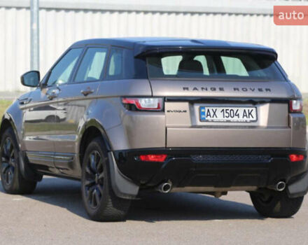 Коричневий Ленд Ровер Рендж Ровер Евок, об'ємом двигуна 2.18 л та пробігом 78 тис. км за 24500 $, фото 2 на Automoto.ua