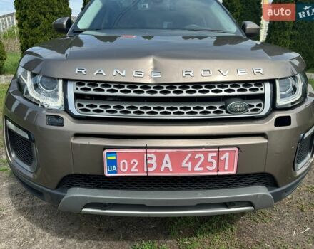 Коричневий Ленд Ровер Рендж Ровер Евок, об'ємом двигуна 2 л та пробігом 98 тис. км за 17500 $, фото 7 на Automoto.ua