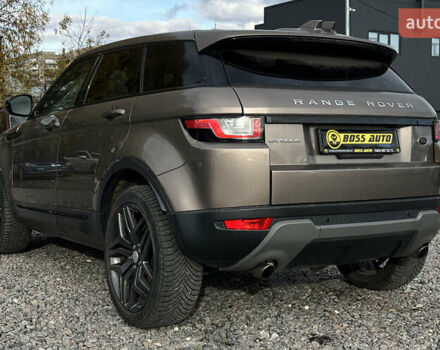 Ленд Ровер Рендж Ровер Евок 2017 у Львові на Automoto.ua Коричневий Ленд Ровер Рендж Ровер Евок, об'ємом двигуна 2 л та пробігом 66 тис. км за 23300 $, фото 3 на Automoto.ua