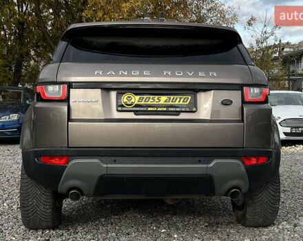 Ленд Ровер Рендж Ровер Евок 2017 у Львові на Automoto.ua Коричневий Ленд Ровер Рендж Ровер Евок, об'ємом двигуна 2 л та пробігом 66 тис. км за 23300 $, фото 4 на Automoto.ua