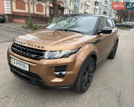 Коричневий Ленд Ровер Рендж Ровер Евок, об'ємом двигуна 2.18 л та пробігом 240 тис. км за 17500 $, фото 1 на Automoto.ua