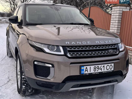 Коричневый Ленд Ровер Рендж Ровер Эвок, объемом двигателя 2.18 л и пробегом 197 тыс. км за 23500 $, фото 1 на Automoto.ua