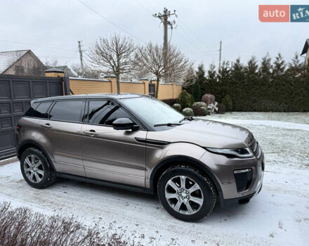 Коричневый Ленд Ровер Рендж Ровер Эвок, объемом двигателя 2.18 л и пробегом 115 тыс. км за 23900 $, фото 1 на Automoto.ua
