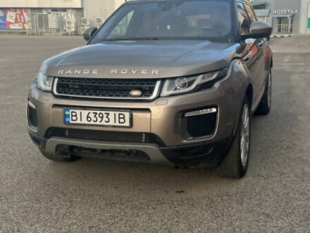 Ленд Ровер Рендж Ровер Эвок 2016 в Полтаве на Automoto.ua Коричневый Ленд Ровер Рендж Ровер Эвок, объемом двигателя 2 л и пробегом 75 тыс. км за 17500 $, фото 1 на Automoto.ua