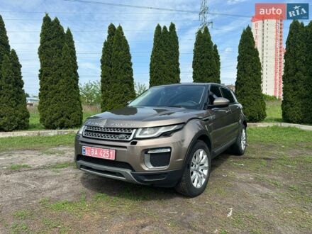 Коричневий Ленд Ровер Рендж Ровер Евок, об'ємом двигуна 2 л та пробігом 98 тис. км за 17500 $, фото 1 на Automoto.ua