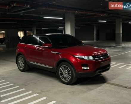 Красный Ленд Ровер Рендж Ровер Эвок, объемом двигателя 2 л и пробегом 138 тыс. км за 14500 $, фото 2 на Automoto.ua