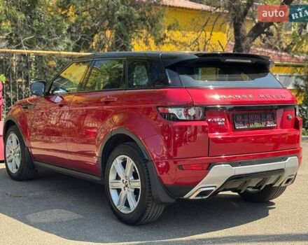 Червоний Ленд Ровер Рендж Ровер Евок, об'ємом двигуна 2 л та пробігом 128 тис. км за 16900 $, фото 5 на Automoto.ua