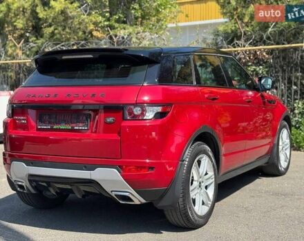 Червоний Ленд Ровер Рендж Ровер Евок, об'ємом двигуна 2 л та пробігом 128 тис. км за 16900 $, фото 6 на Automoto.ua