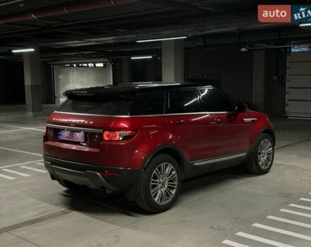 Красный Ленд Ровер Рендж Ровер Эвок, объемом двигателя 2 л и пробегом 138 тыс. км за 14500 $, фото 5 на Automoto.ua