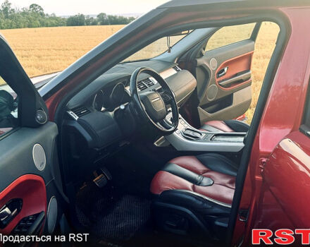 Красный Ленд Ровер Рендж Ровер Эвок, объемом двигателя 2.2 л и пробегом 143 тыс. км за 17999 $, фото 7 на Automoto.ua