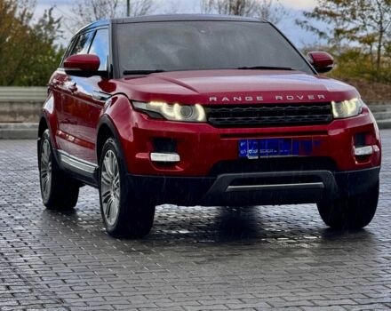 Ленд Ровер Рендж Ровер Эвок 2012 в Кривом Роге на Automoto.ua Красный Ленд Ровер Рендж Ровер Эвок, объемом двигателя 2 л и пробегом 134 тыс. км за 14700 $, фото 2 на Automoto.ua