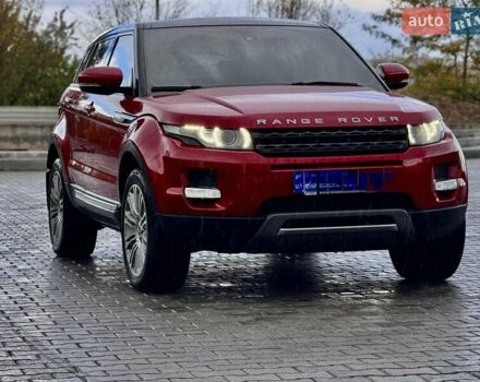 Червоний Ленд Ровер Рендж Ровер Евок, об'ємом двигуна 2 л та пробігом 137 тис. км за 14700 $, фото 2 на Automoto.ua