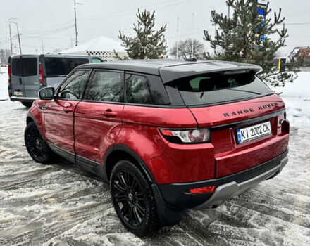 Красный Ленд Ровер Рендж Ровер Эвок, объемом двигателя 2 л и пробегом 210 тыс. км за 15000 $, фото 2 на Automoto.ua