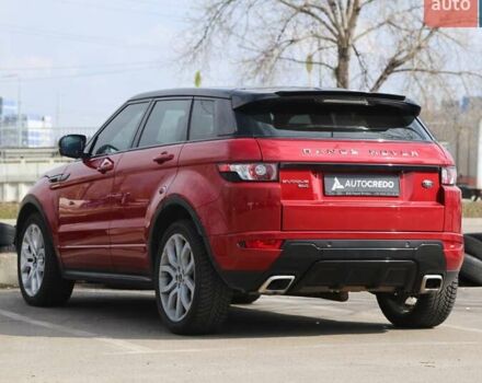 Червоний Ленд Ровер Рендж Ровер Евок, об'ємом двигуна 2 л та пробігом 133 тис. км за 19300 $, фото 4 на Automoto.ua