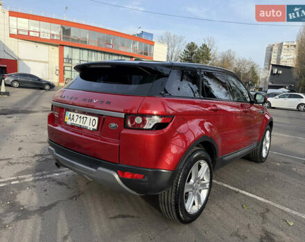 Красный Ленд Ровер Рендж Ровер Эвок, объемом двигателя 2.2 л и пробегом 176 тыс. км за 15900 $, фото 4 на Automoto.ua