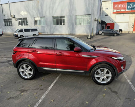 Красный Ленд Ровер Рендж Ровер Эвок, объемом двигателя 2.2 л и пробегом 176 тыс. км за 15900 $, фото 3 на Automoto.ua