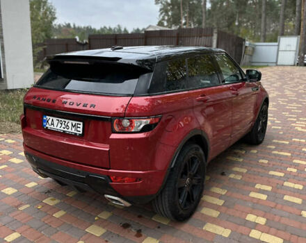 Ленд Ровер Рендж Ровер Эвок 2013 в Ирпене на Automoto.ua Красный Ленд Ровер Рендж Ровер Эвок, объемом двигателя 2.18 л и пробегом 184 тыс. км за 14500 $, фото 4 на Automoto.ua