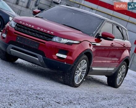 Красный Ленд Ровер Рендж Ровер Эвок, объемом двигателя 2 л и пробегом 125 тыс. км за 15700 $, фото 4 на Automoto.ua