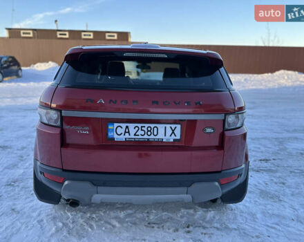 Красный Ленд Ровер Рендж Ровер Эвок, объемом двигателя 2.2 л и пробегом 209 тыс. км за 17500 $, фото 5 на Automoto.ua