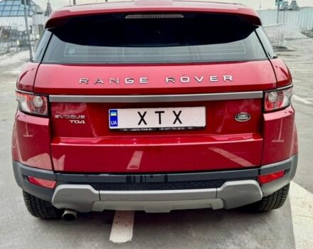 Червоний Ленд Ровер Рендж Ровер Евок, об'ємом двигуна 2.18 л та пробігом 171 тис. км за 15500 $, фото 4 на Automoto.ua