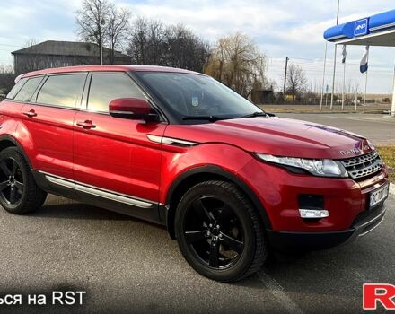 Червоний Ленд Ровер Рендж Ровер Евок, об'ємом двигуна 2.2 л та пробігом 90 тис. км за 23800 $, фото 7 на Automoto.ua