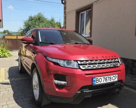 Червоний Ленд Ровер Рендж Ровер Евок, об'ємом двигуна 2 л та пробігом 142 тис. км за 15500 $, фото 1 на Automoto.ua