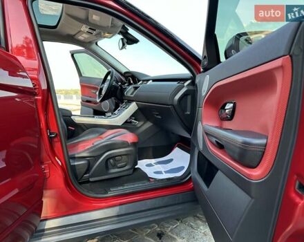 Красный Ленд Ровер Рендж Ровер Эвок, объемом двигателя 2.18 л и пробегом 139 тыс. км за 19777 $, фото 54 на Automoto.ua