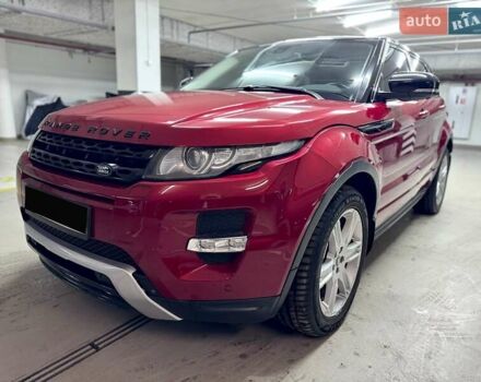 Червоний Ленд Ровер Рендж Ровер Евок, об'ємом двигуна 2.18 л та пробігом 91 тис. км за 18300 $, фото 1 на Automoto.ua