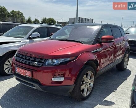 Червоний Ленд Ровер Рендж Ровер Евок, об'ємом двигуна 2 л та пробігом 140 тис. км за 11600 $, фото 2 на Automoto.ua