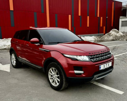 Червоний Ленд Ровер Рендж Ровер Евок, об'ємом двигуна 2.18 л та пробігом 171 тис. км за 15500 $, фото 1 на Automoto.ua