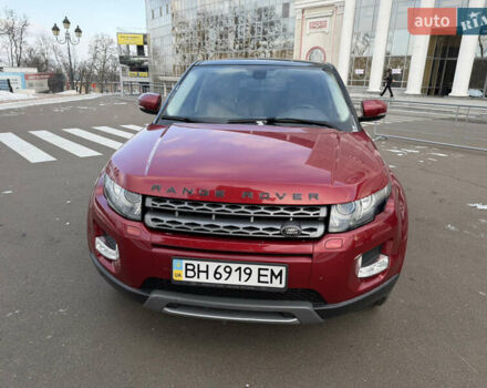 Красный Ленд Ровер Рендж Ровер Эвок, объемом двигателя 2.2 л и пробегом 97 тыс. км за 17500 $, фото 1 на Automoto.ua